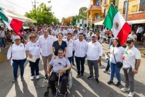elementos de la Secretaría de Marina, Ejército Mexicano, Guardia Nacional, Seguridad Ciudadana, Tránsito, Protección Civil y Bomberos.