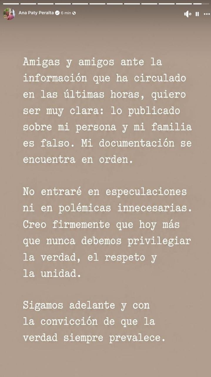 ana paty, redes
