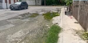 desborde de aguas negras