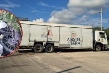 camion cervecero