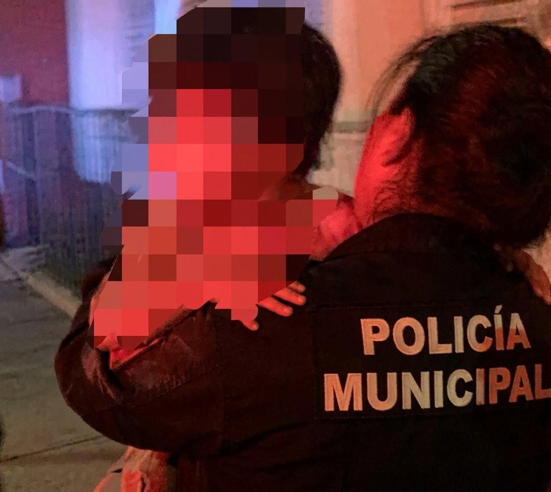 menor rescatado
