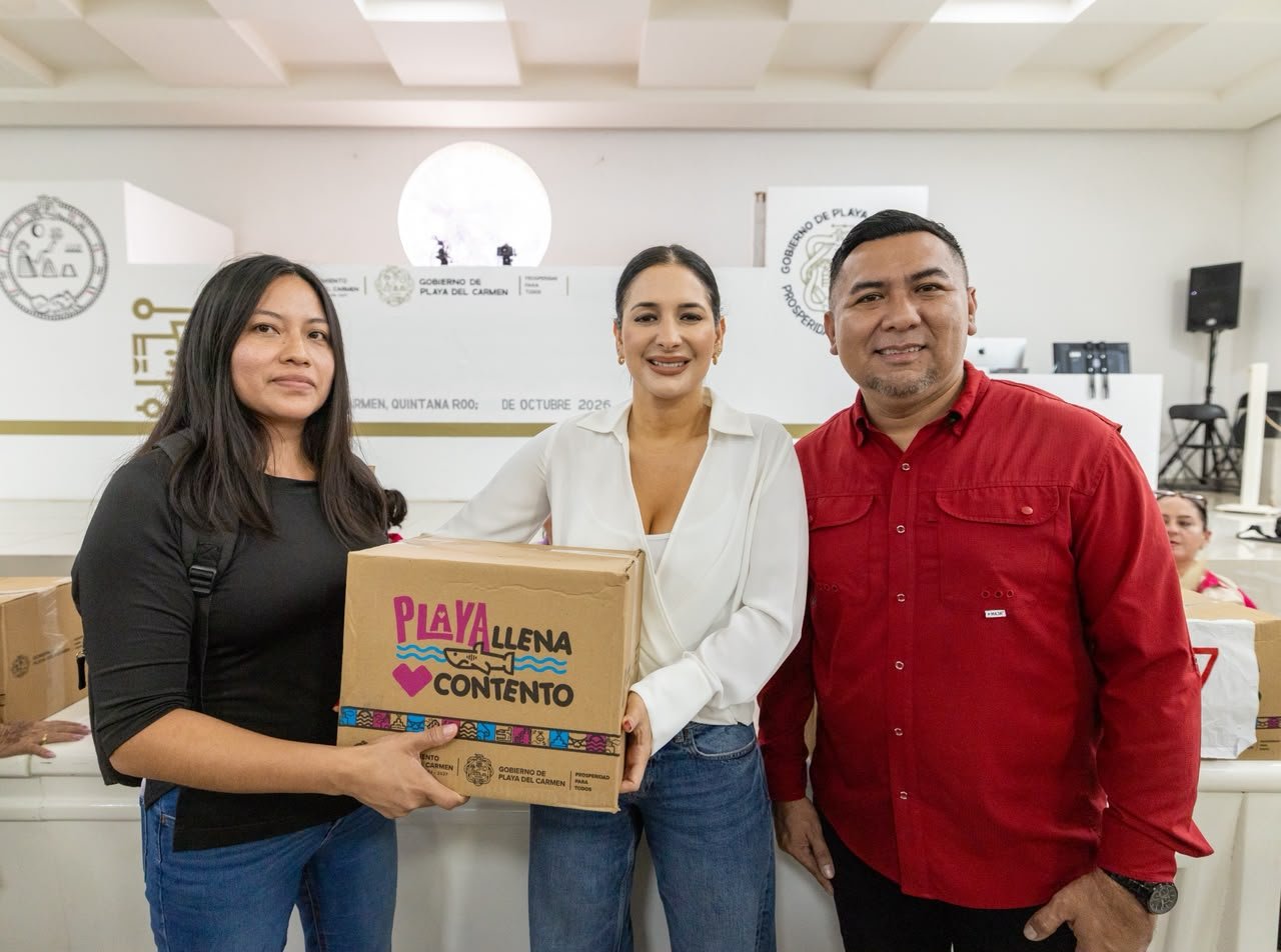 Estefanía Mercado fortalece programas sociales en Playa del Carmen; más de 36 mil familias beneficiadas.